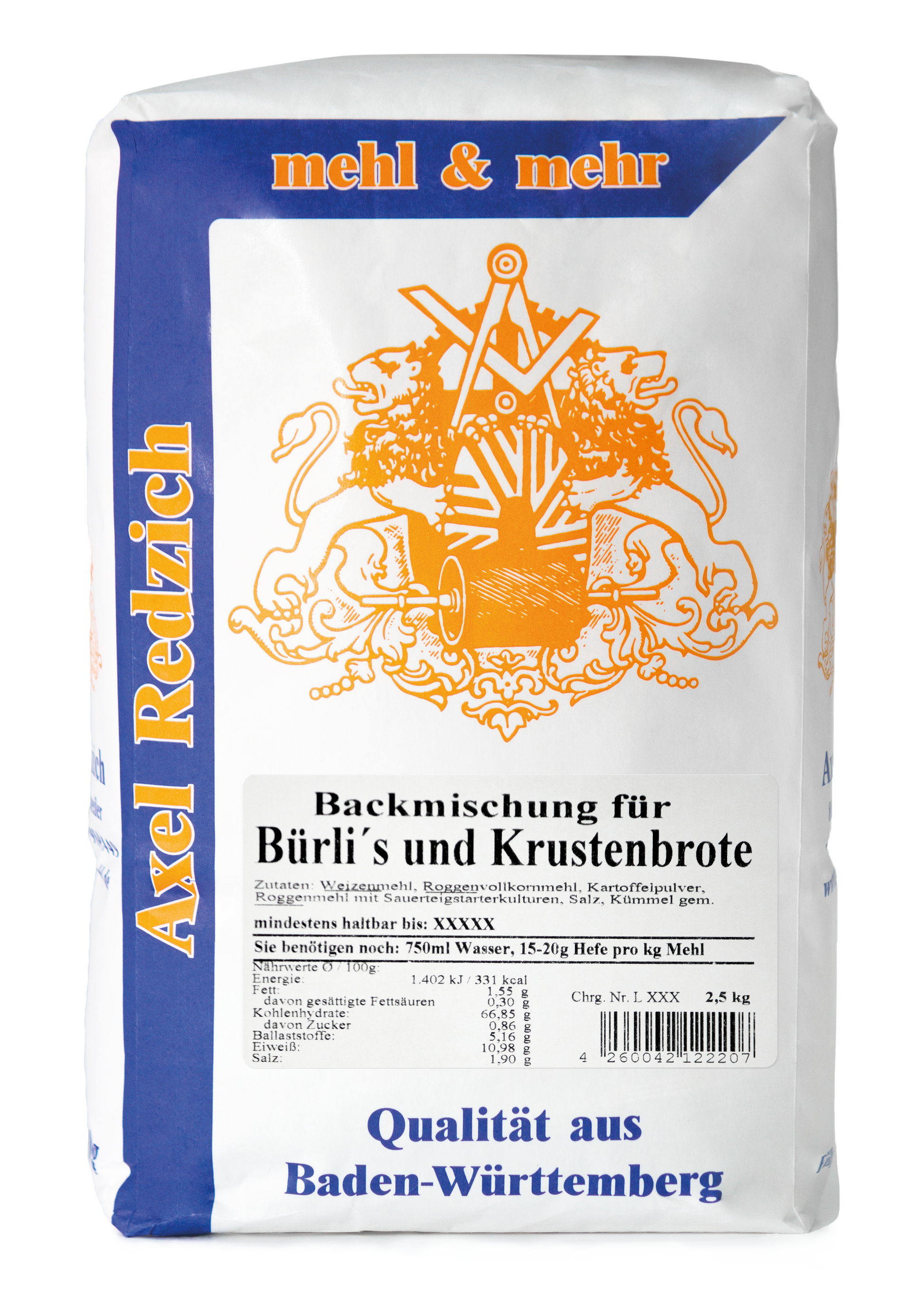 Backmischung für Bürli- und Krustenbrot