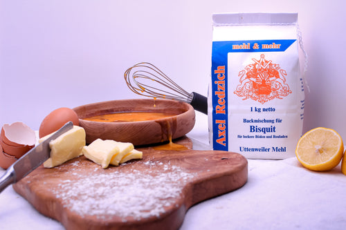 Backmischung für Biskuit