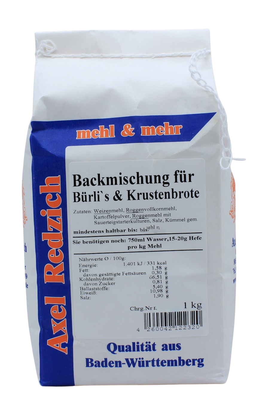 Backmischung für Bürli- und Krustenbrot