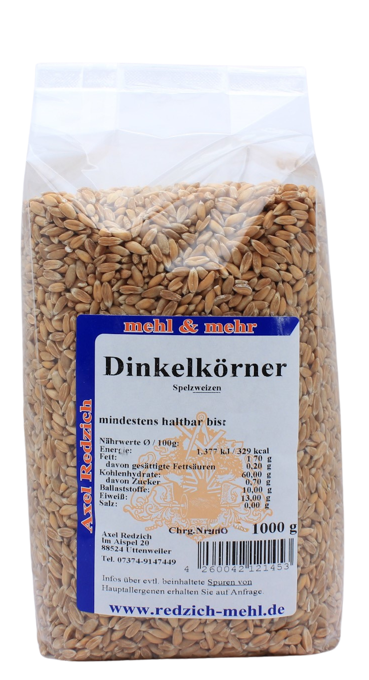 Dinkel - Körner, speisegereinigt
