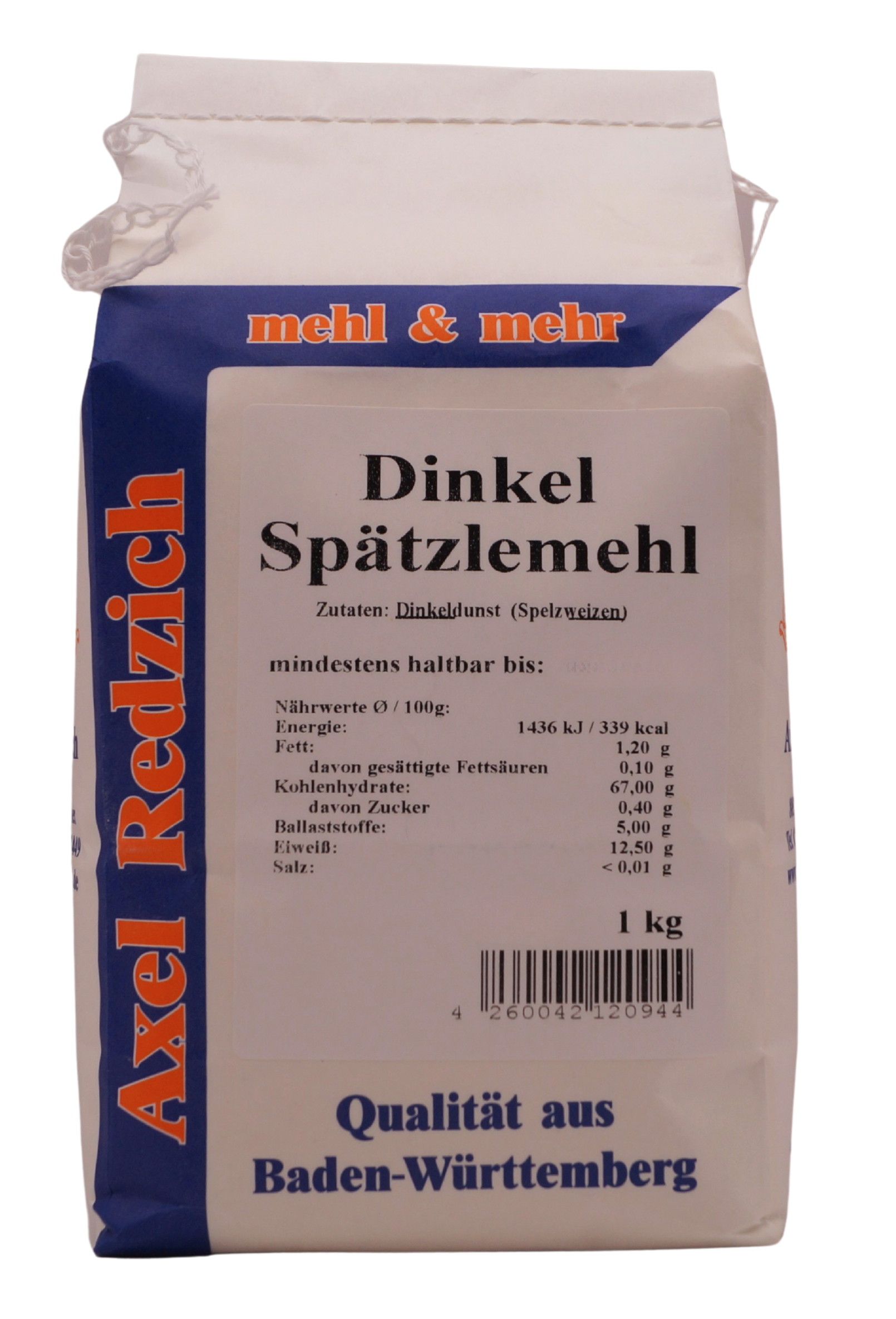 Dinkel Spätzle- & Pastamehl