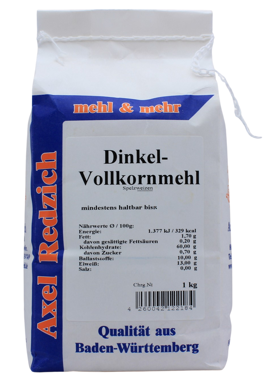 Dinkelvollkornmehl