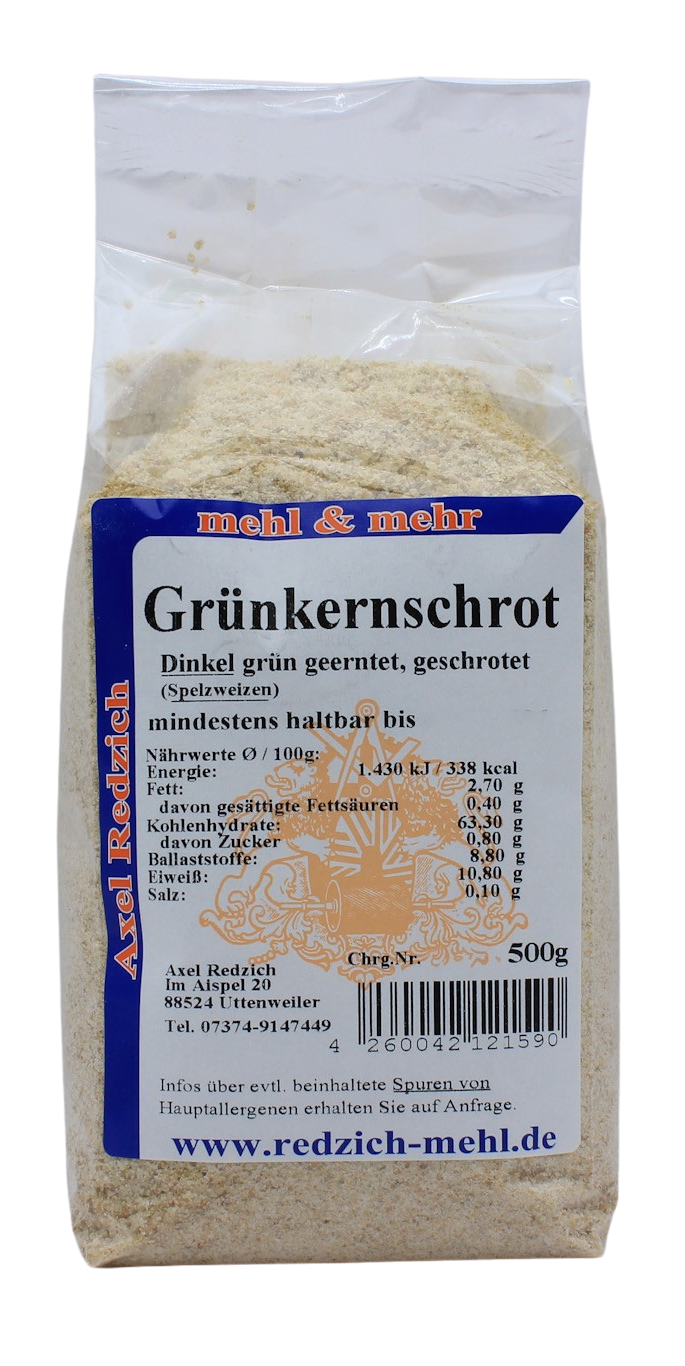 Grünkernschrot