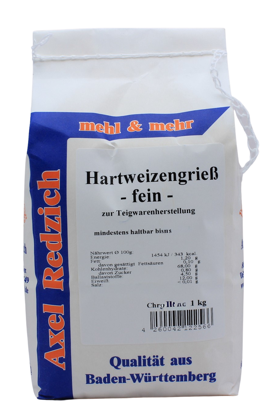 Hartweizengrieß fein