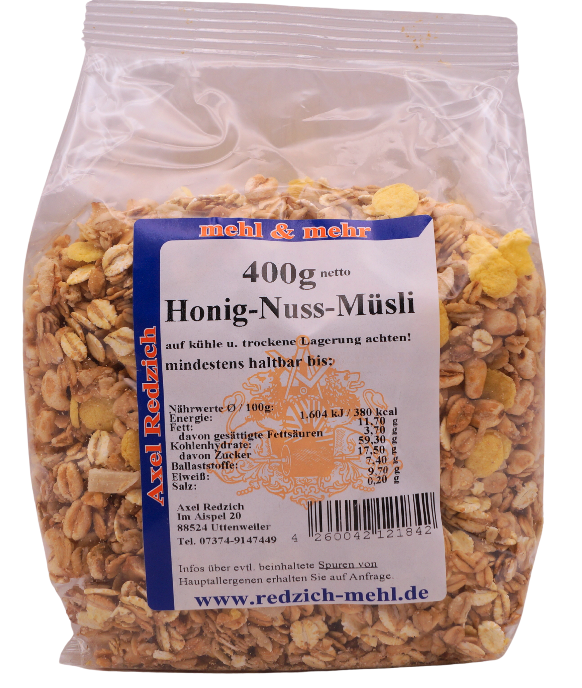 Müsli - Honig-Nuss
