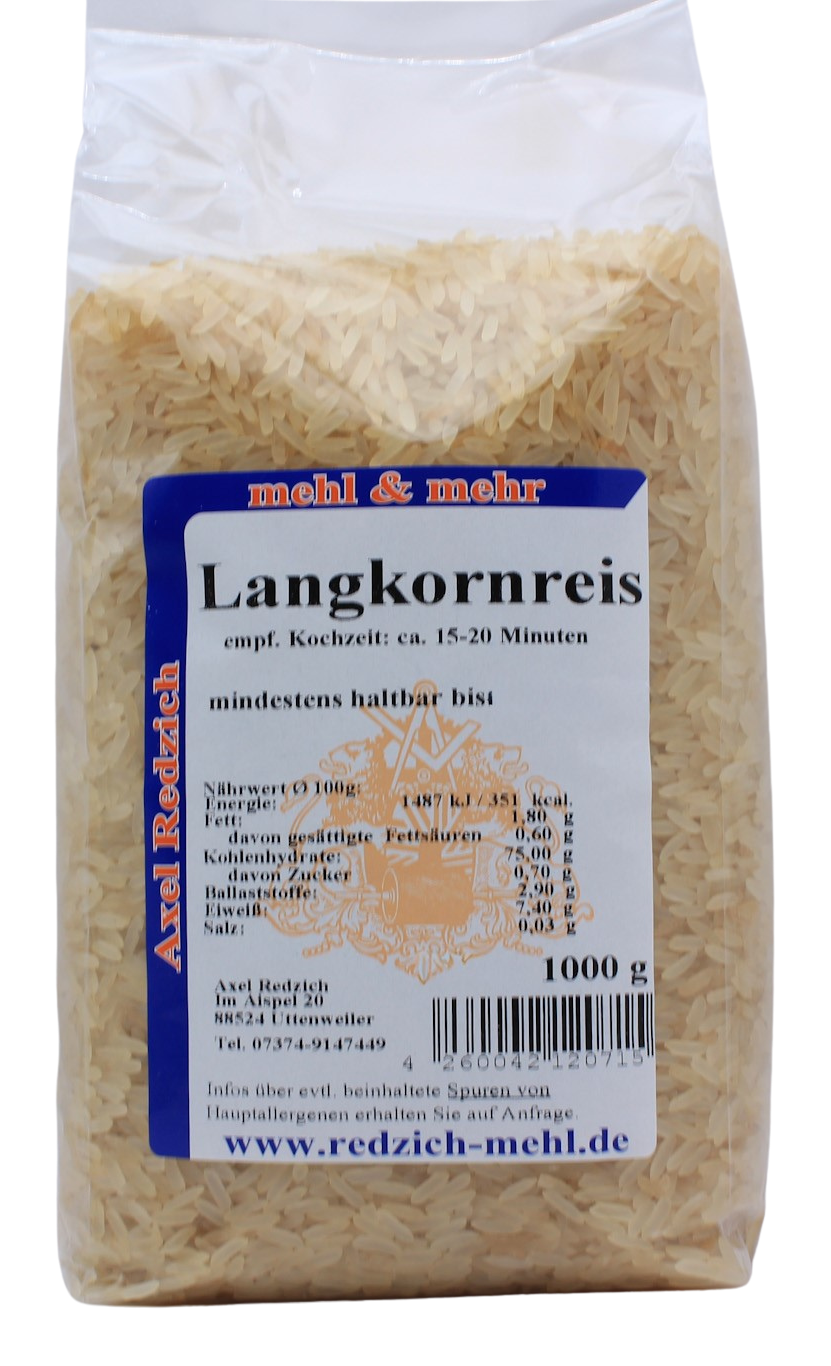 Reis - Langkorn-Parboiled