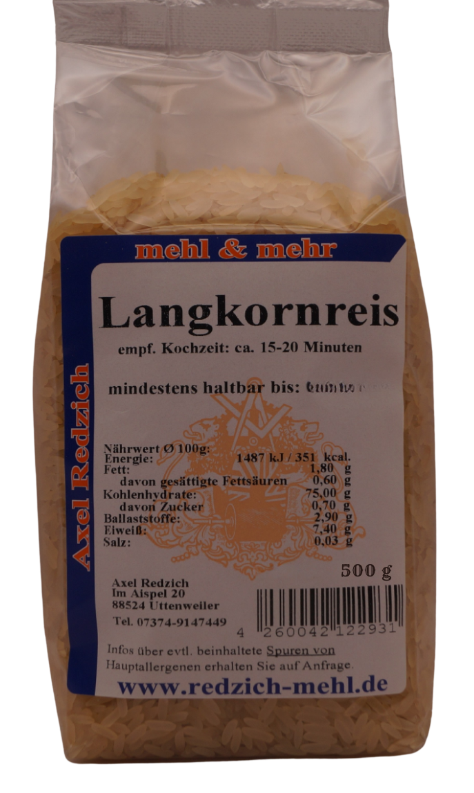 Reis - Langkorn-Parboiled