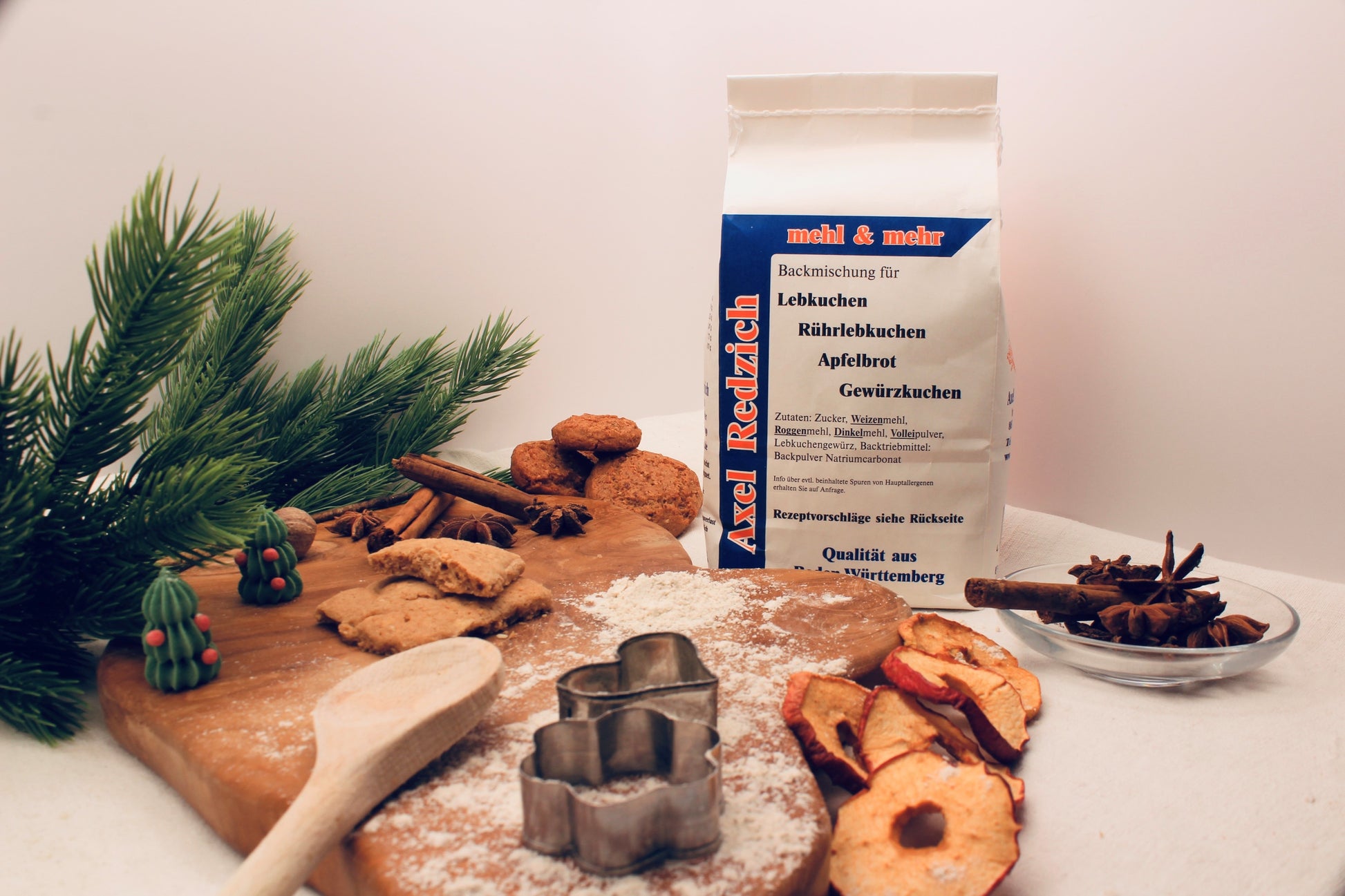 Backmischung für Lebkuchen, Gewürzkuchen und Apfelbrot