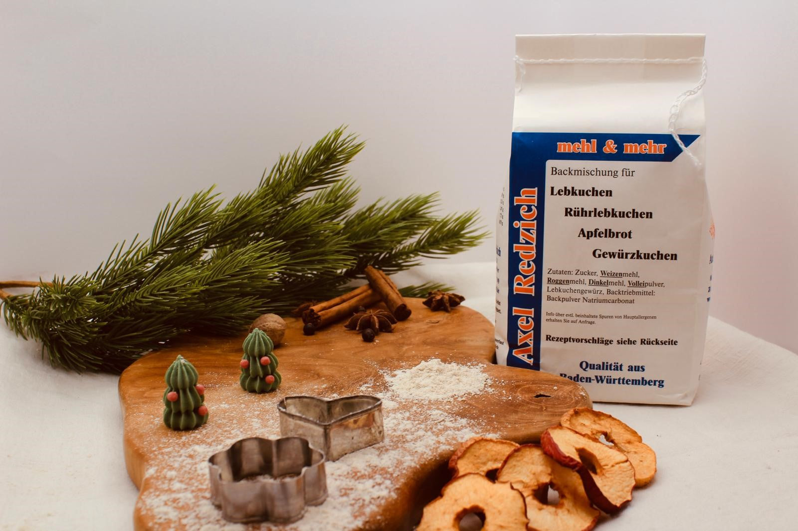 Backmischung für Lebkuchen, Gewürzkuchen und Apfelbrot