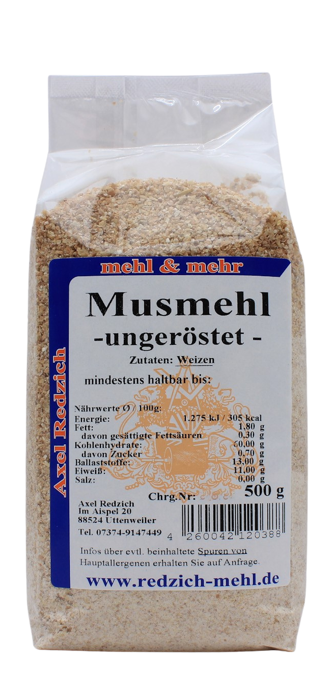 Musmehl ungeröstet
