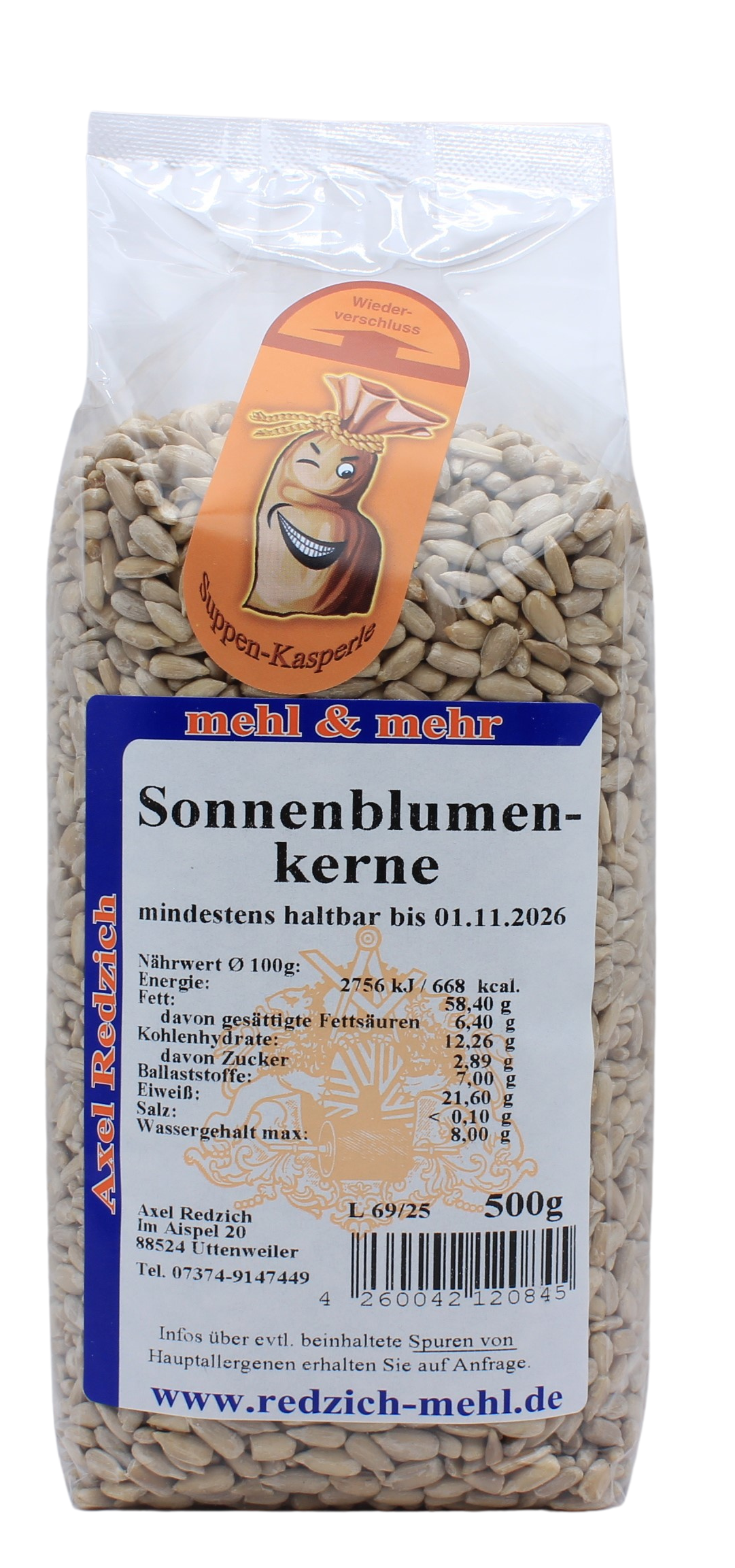 Sonnenblumenkerne - geschält