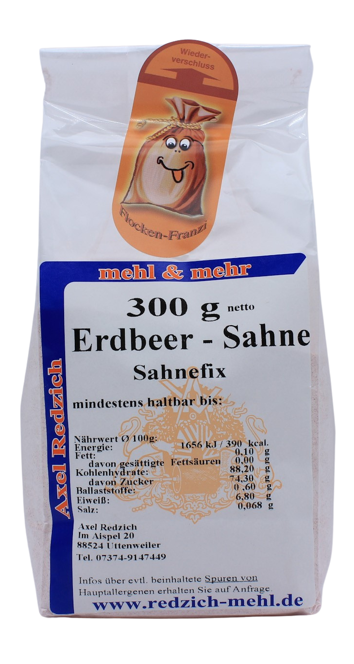 Sahnefix - Erdbeere