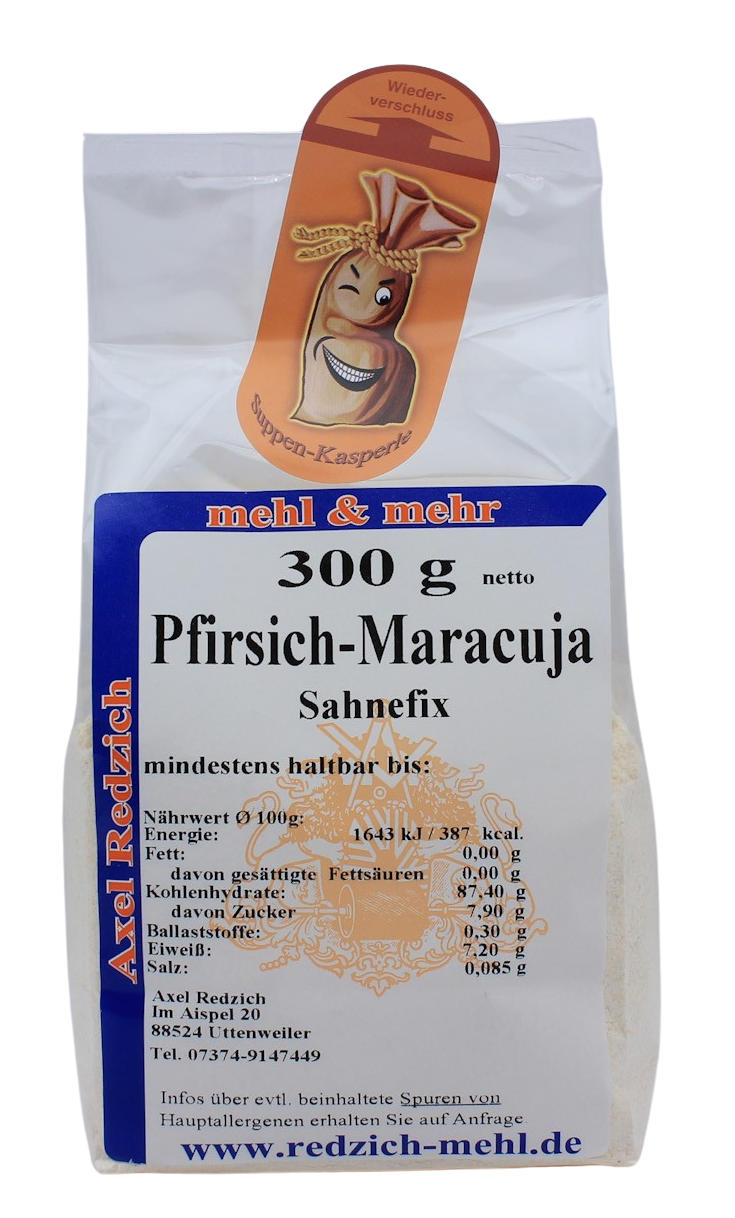 Sahnefix - Pfirsich-Maracuja