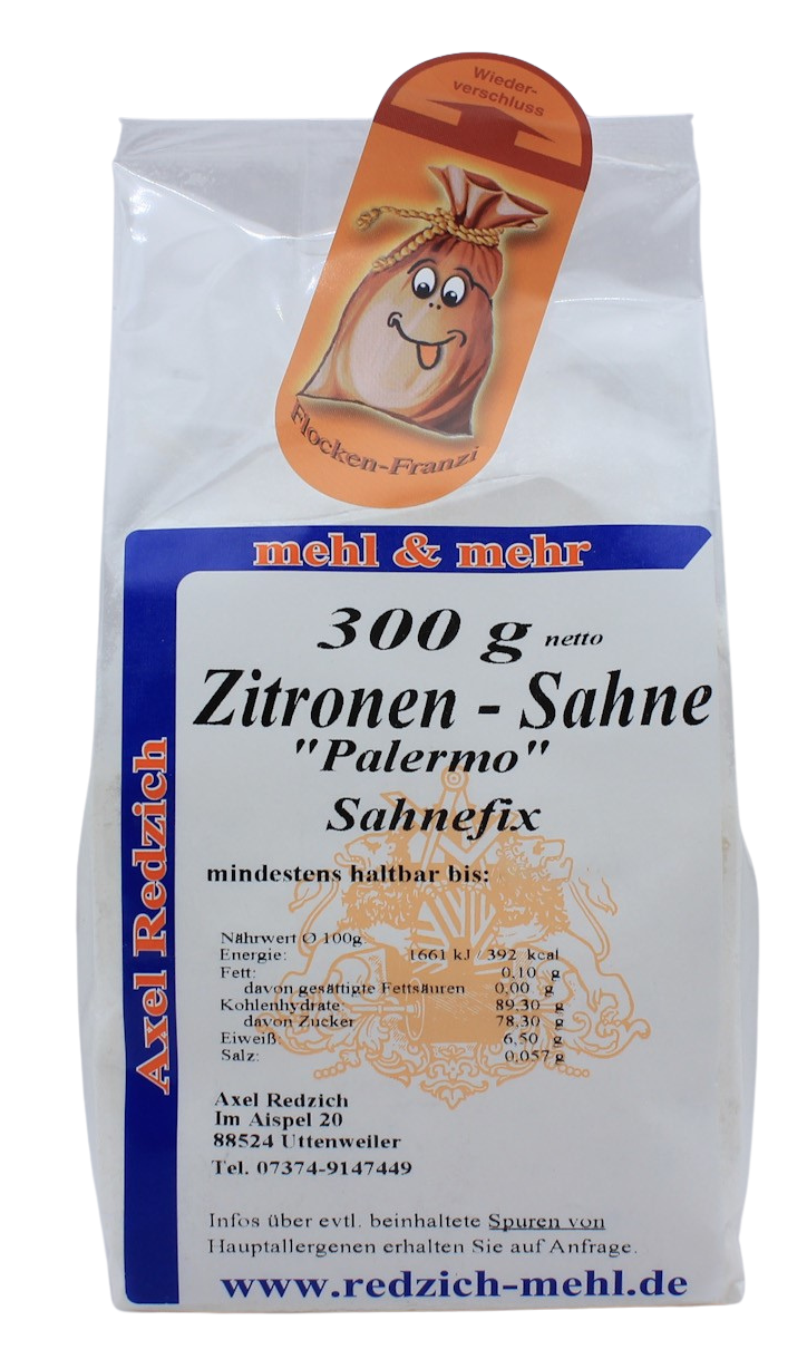 Sahnefix - Zitrone-Palermo