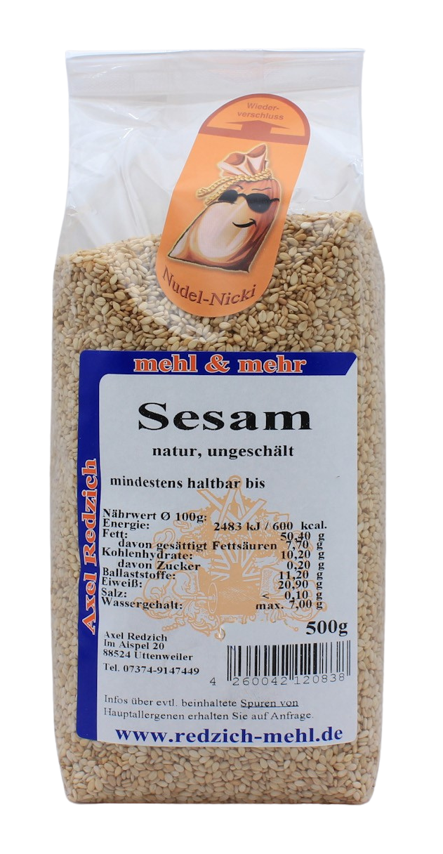 Sesam - natur, ungeschält