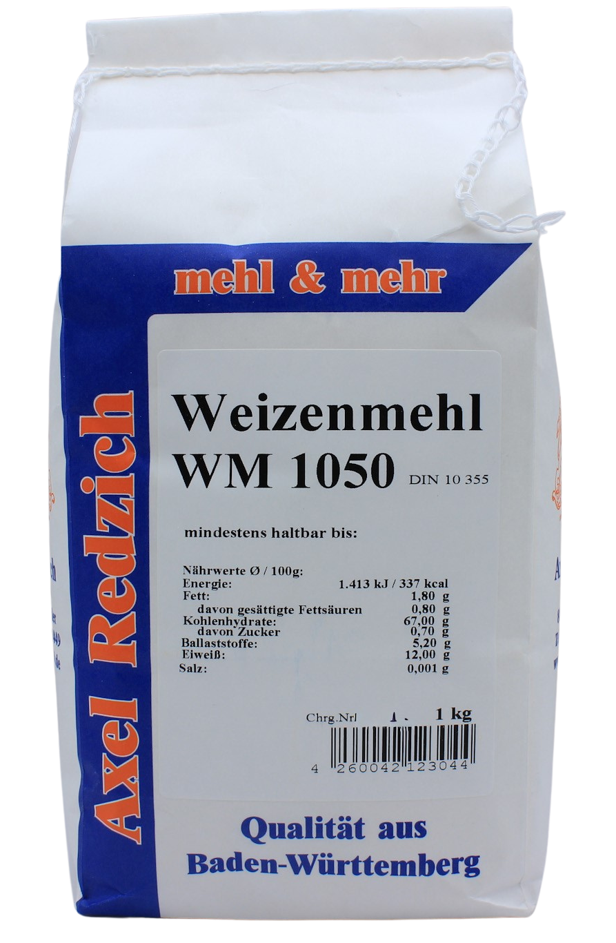 Weizenmehl Typen 1050