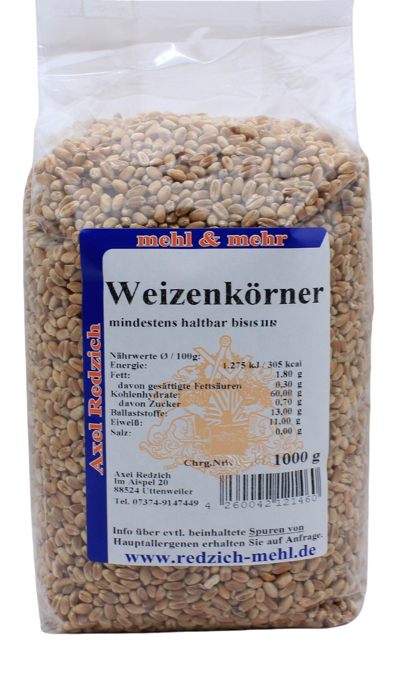 Weizen - Körner, speisegereinigt