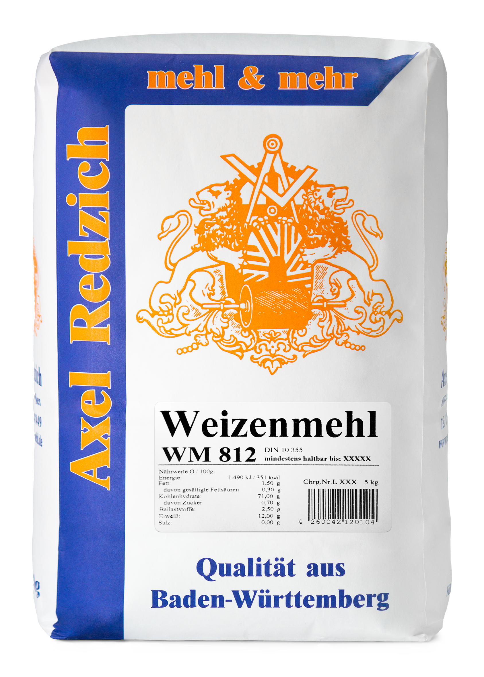 Weizenmehl Typen 812
