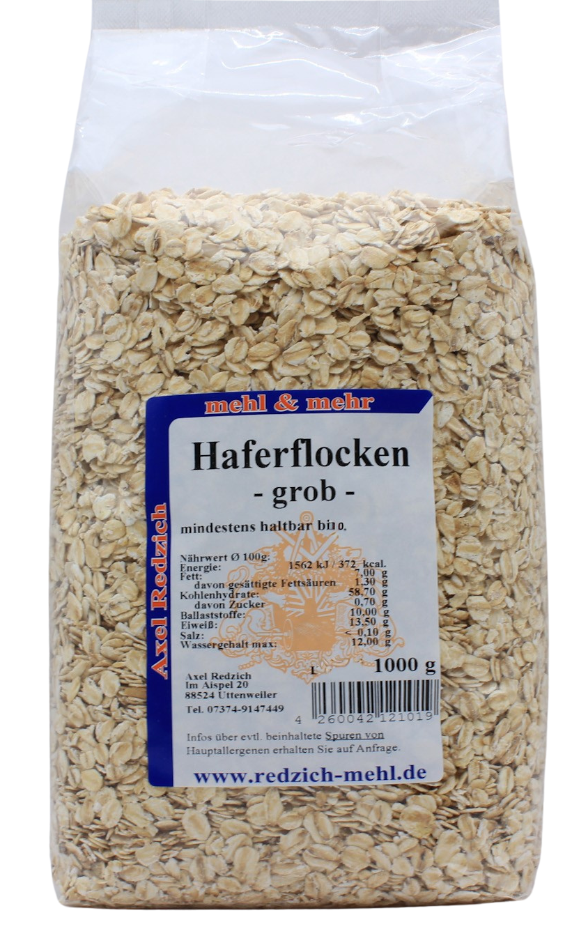 Haferflocken grob