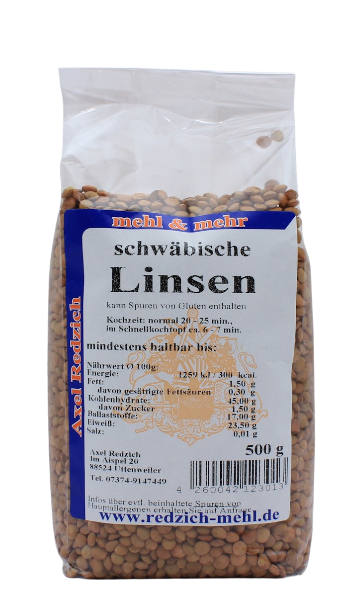 Linsen - Schwäbische Linsen